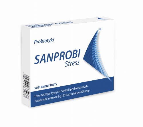 SANPROBI STRESS PROBIOTYK 20 KAPS