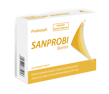 SANPROBI BARRIER PROBIOTYK 40 KAPS