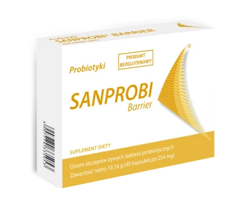SANPROBI BARRIER PROBIOTYK 40 KAPS