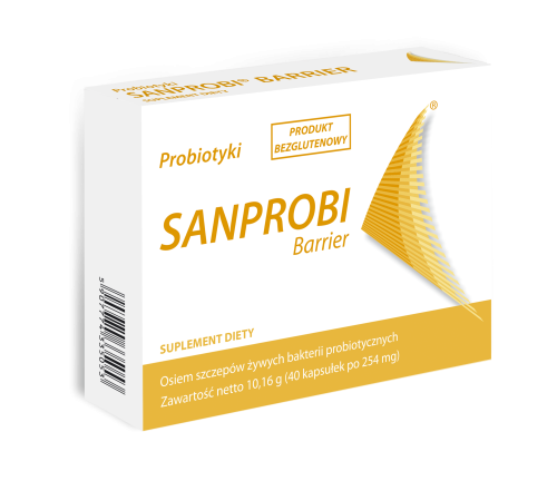 SANPROBI BARRIER PROBIOTYK 40 KAPS