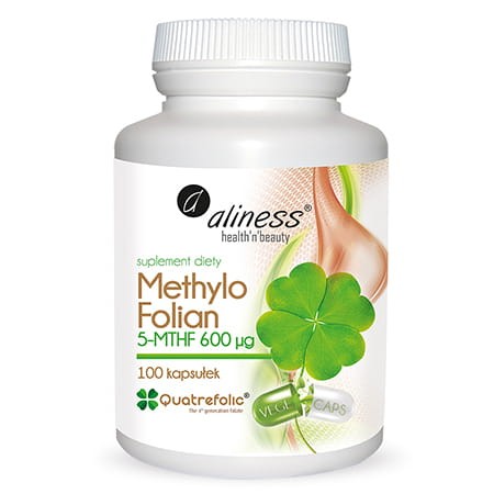 ALINESS METHYLO FOLIAN 5-MTHF 600ug 100 KAPS