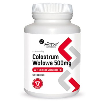 ALINESS COLOSTRUM WOŁOWE 500 MG 100 KAPS