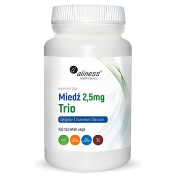 ALINESS MIEDŹ TRIO 2,5 MG 100 TAB
