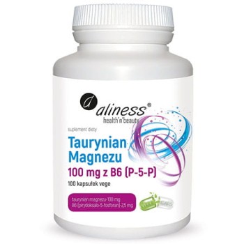 ALINESS TAURYNIAN MAGNEZU 100MG + B6 100 KAPS