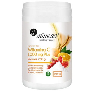 ALINESS WITAMINA C 1000 MG BUFOROWANA PLUS 250G