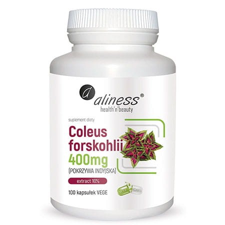 ALINESS COLEUS FORSKOHLII FORSKOLINA 400MG 100 KAP