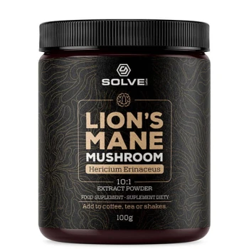 SOLVE LABS LION'S MANE EKSTRAKT 10:1 100G