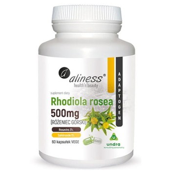 ALINESS RÓŻENIEC GÓRSKI RHODIOLA 500 MG 60 KAPS