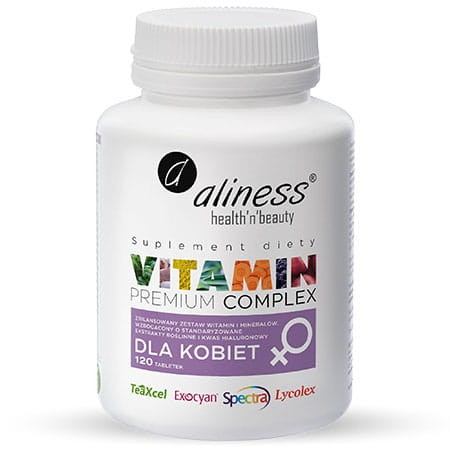 ALINESS PREMIUM VITAMIN COMPLEX DLA KOBIET 120 TAB