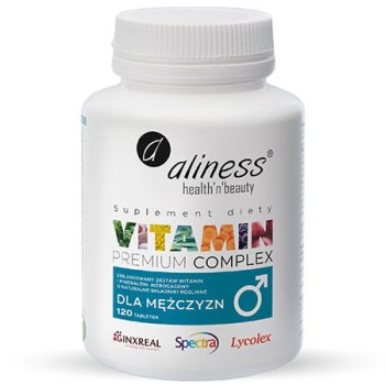 ALINESS PREMIUM VITAMIN COMPLEX DLA MĘŻCZYZN 120 T