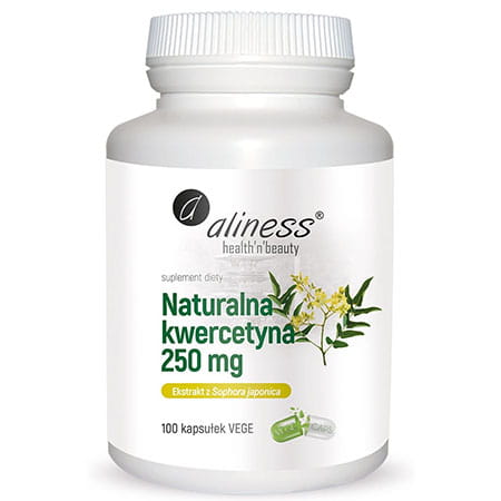 ALINESS NATURALNA KWERCETYNA 250MG 100 KAPS