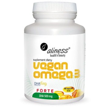 ALINESS VEGAN OMEGA 3 FORTE DHA 500 MG 60 KAPS