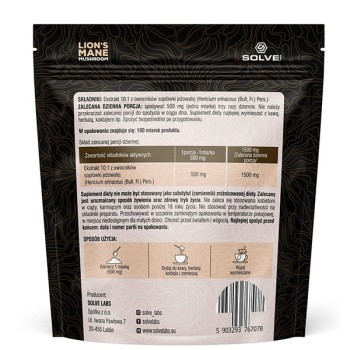 SOLVE LABS LION'S MANE EKSTRAKT 10:1 50G