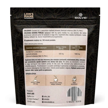 SOLVE LABS LION'S MANE EKSTRAKT 10:1 50G