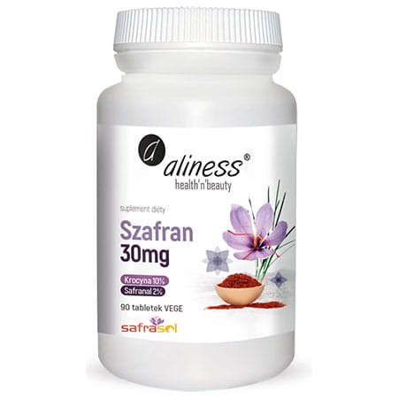 ALINESS SZAFRAN SAFRASOL 2%/10% 30 MG 90 TAB