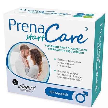 ALINESS PRENACARE START DLA MĘŻCZYZN 60 KAPS