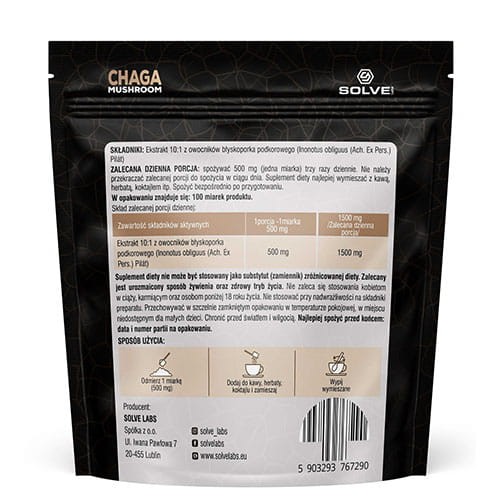 SOLVE LABS CHAGA EKSTRAKT 10:1 30G