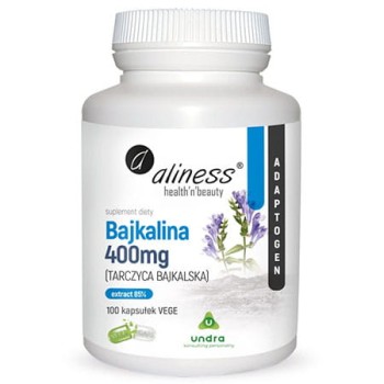 ALINESS BAJKALINA TARCZYCA BAJKALSKA 400MG 100KAPS