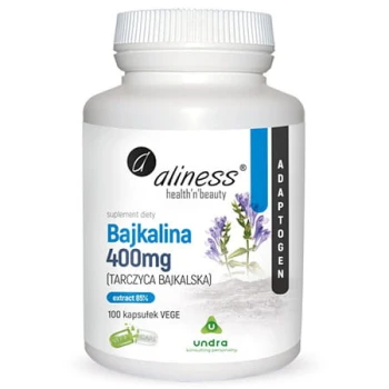 ALINESS BAJKALINA TARCZYCA BAJKALSKA 400MG 100KAPS