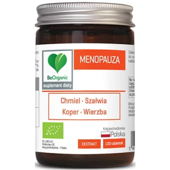 BEORGANIC MENOPAUZA BIO 450MG 100 TAB