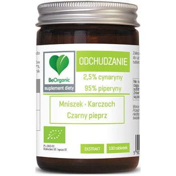 BEORGANIC ODCHUDZANIE BIO 400MG 100 TAB
