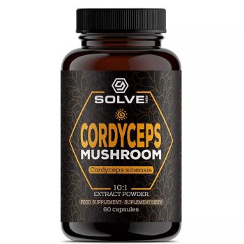SOLVE LABS CORDYCEPS EKSTRAKT 10:1 60 KAPS
