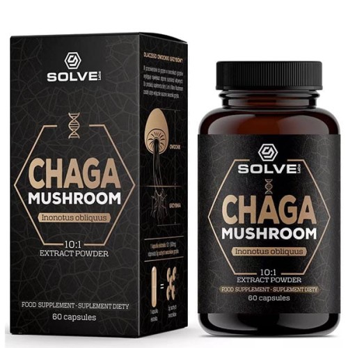 SOLVE LABS CHAGA EKSTRAKT 10:1 60 KAPS