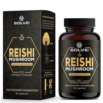 SOLVE LABS REISHI EKSTRAKT 10:1 60 KAPS
