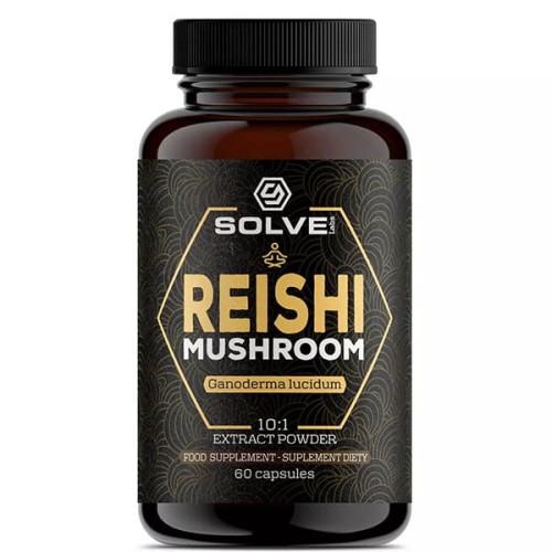 SOLVE LABS REISHI EKSTRAKT 10:1 60 KAPS