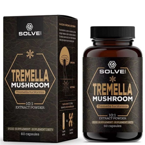 SOLVE LABS TREMELLA EKSTRAKT 10:1 60 KAPSUŁEK