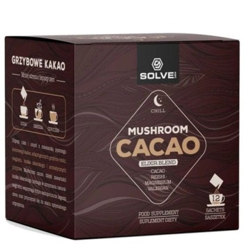 SOLVE LABS MUSHROOM CACAO ELIXIR BLEND 12 SASZETEK