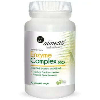 ALINESS ENZYME COMPLEX PRO ENZYMY TRAWIENNE 90 KAPSUŁEK VEGE