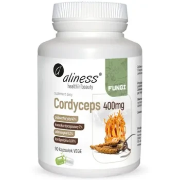 ALINESS FUNGI CORDYCEPS SINENSIS 400MG 90 KAPSUŁEK VEGE