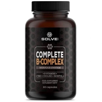 SOLVE LABS WITAMINA B-COMPLEX COMPLETE 60 KAPSUŁEK