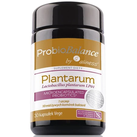 ALINESS PROBIOBALANCE PROBIOTYK LACTOBACILLUS PLANTARUM 10 MILIARDÓW 30 KAPSUŁEK VEGE