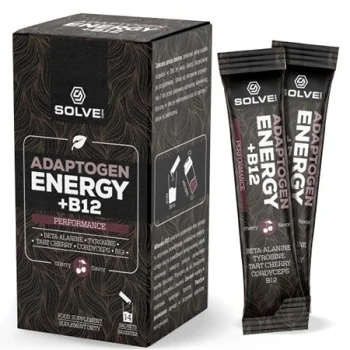 SOLVE LABS ADAPTOGEN ENERGY + B12 14 SASZETEK