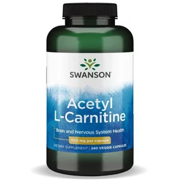SWANSON ALC ACETYL L-CARNITINE 500MG 100 KAPS