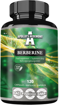 Berberyna Berberine 120 kaps. APOLLO'S HEGEMONY