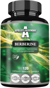 Berberyna Berberine 120 kaps. APOLLO'S HEGEMONY