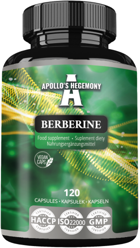 Berberyna Berberine 120 kaps. APOLLO'S HEGEMONY