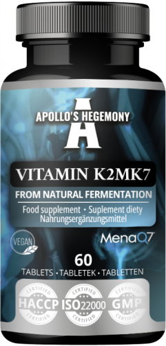 APOLLO'S HEGEMONY Vitamin K2 MK7 60 tab.
