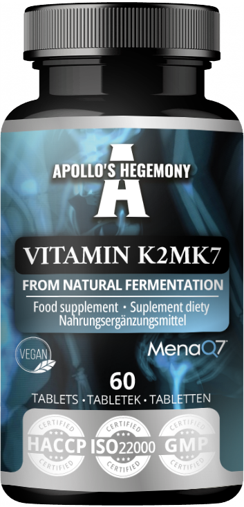 APOLLO'S HEGEMONY Vitamin K2 MK7 60 tab.