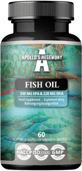 APOLLO'S HEGEMONY Fish Oil 1000mg 60 kaps.