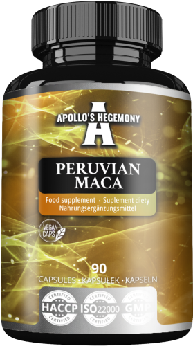 APOLLO'S HEGEMONY Peruvian Maca 90 kaps.