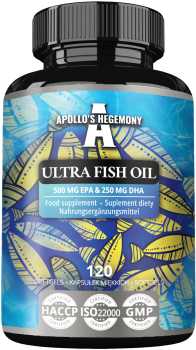 APOLLO'S HEGEMONY Ultra Fish Oil 120 softgels