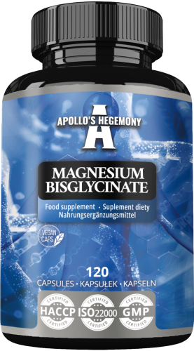 Diglicynian Magnezu Magnesium Bisglycinate 120 kaps. APOLLO'S HEGEMONY