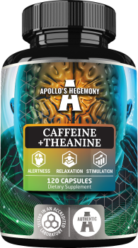 APOLLO'S HEGEMONY Caffeine + Theanine 120 kaps.