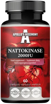 APOLLO'S HEGEMONY Nattokinase 2000 FU 60 kaps.