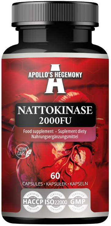 APOLLO'S HEGEMONY Nattokinase 2000 FU 60 kaps.