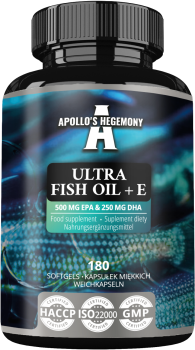 APOLLO'S HEGEMONY Ultra Fish Oil + E 180 kaps.